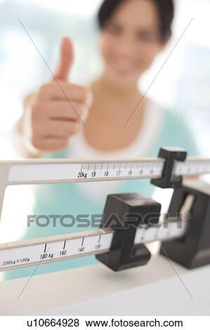 Stock Photo - Successful weight loss. Fotosearch