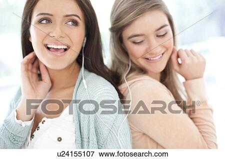 Teenage friends View Large Photo Image Stock Photo - Teenage friends. Fotosearch
