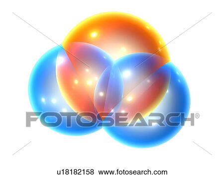 Stock Photo - Water molecule. Fotosearch
