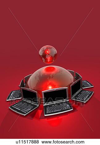 Stock Photo - World wide web, conceptual artwork. Fotosearch