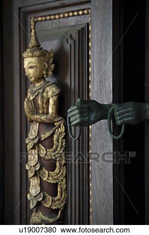 Apsara statue at the entrance of Mandarin Oriental Dhara Dhevi, Chiang Mai, Thailand View Large Photo Image Stock Image - Apsara statue at the entrance of Mandarin Oriental Dhara Dhevi, Chiang Mai, Thailand. Fotosearch