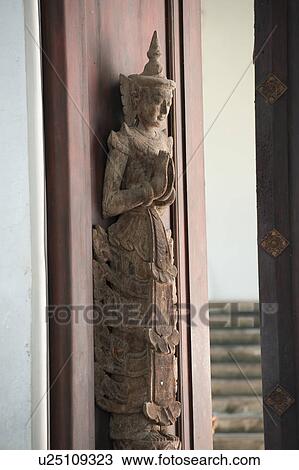 Apsara statue at the entrance of Mandarin Oriental Dhara Dhevi, Chiang Mai, Thailand View Large Photo Image Stock Image - Apsara statue at the entrance of Mandarin Oriental Dhara Dhevi, Chiang Mai, Thailand. Fotosearch