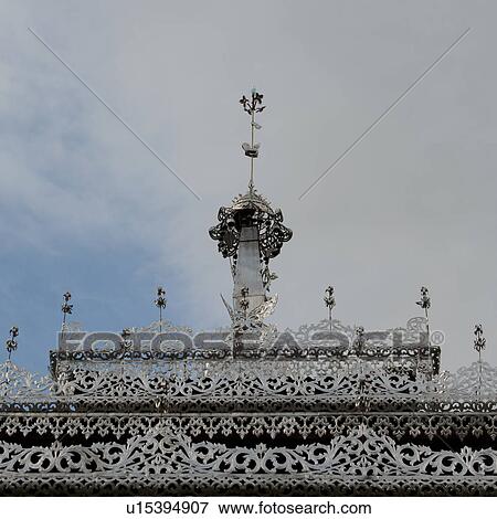Architectural details of a building, Thailand View Large Photo Image Stock Photo - Architectural details of a building, Thailand. Fotosearch