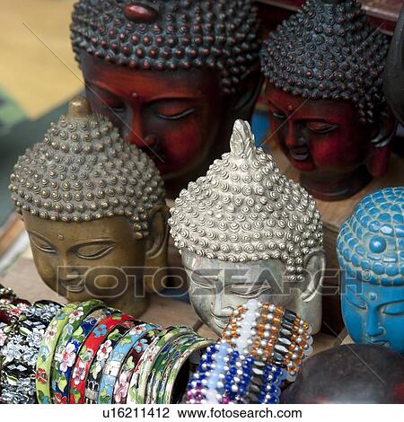 Artifacts for display at a market stall, Shanghai, China View Large Photo Image Stock Image - Artifacts for display at a market stall, Shanghai, China. Fotosearch