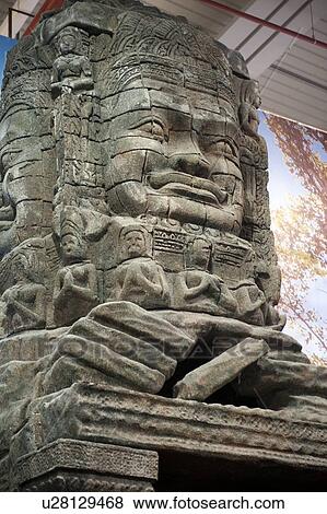 Stock Photo - Cambodia pavilion at the Shanghai World Expo, Shanghai, China. Fotosearch