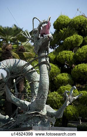 Close-up of a dragon's statue in Yongdusan Park, Jung-gu, Busan, Yeongnam, South Korea View Large Photo Image Stock Photo - Close-up of a dragon's statue in Yongdusan Park, Jung-gu, Busan, Yeongnam, South Korea. Fotosearch