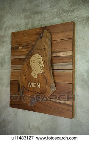 Close-up of a Men's restroom sign, Thailand View Large Photo Image Stock Photo - Close-up of a Men's restroom sign, Thailand. Fotosearch