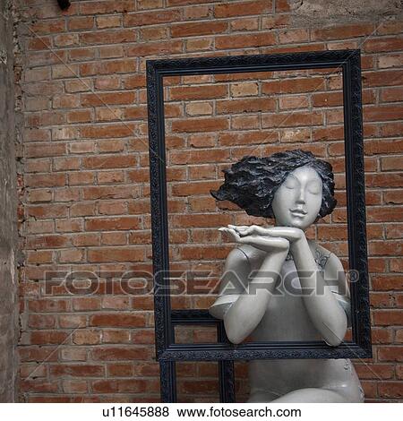Close-up of a statue in the Ke Center for the Contemporary Arts, Shanghai, China View Large Photo Image Stock Photo - Close-up of a statue in the Ke Center for the Contemporary Arts, Shanghai, China. Fotosearch