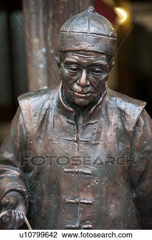 Stock Image - Close-up of a statue, Suzhou, Jiangsu Province, China. Fotosearch