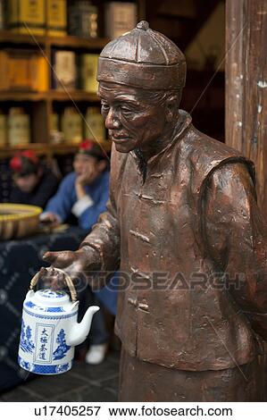 Stock Photo - Close-up of a statue, Suzhou, Jiangsu Province, China. Fotosearch