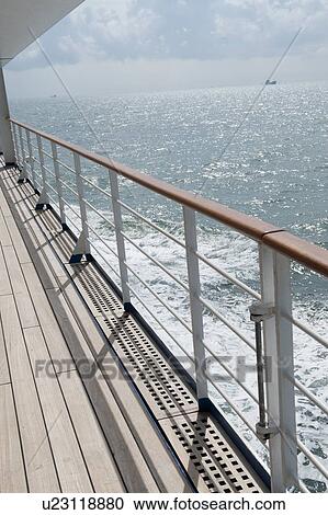Stock Image - Cruise ship Silver Shadow in the sea, East China Sea. Fotosearch