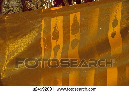 Curtain in a Wat Phrathat Doi Suthep temple, Chiang Mai, Thailand View Large Photo Image Stock Image - Curtain in a Wat Phrathat Doi Suthep temple, Chiang Mai, Thailand. Fotosearch