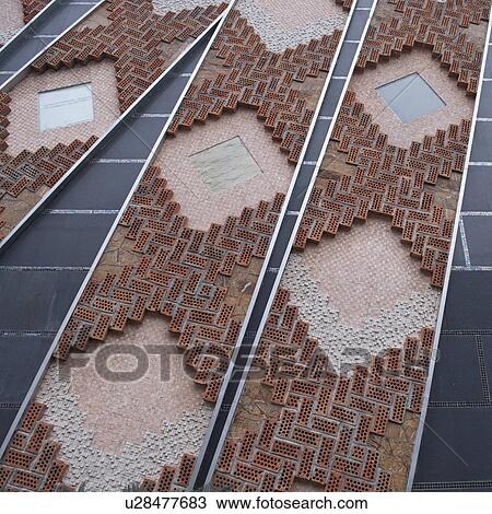Stock Image - Detail of artwork in the Ke Center for the Contemporary Arts, Shanghai, China. Fotosearch
