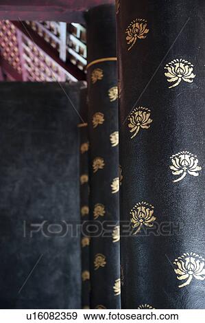 Detail of columns at Wat Chedi Luang, Chiang Mai, Thailand View Large Photo Image Stock Photo - Detail of columns at Wat Chedi Luang, Chiang Mai, Thailand. Fotosearch