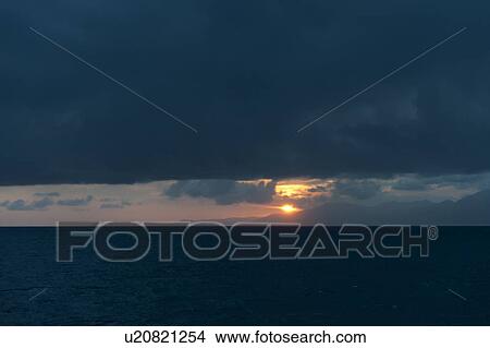 East China Sea at sunset View Large Photo Image Picture - East China Sea at sunset. Fotosearch