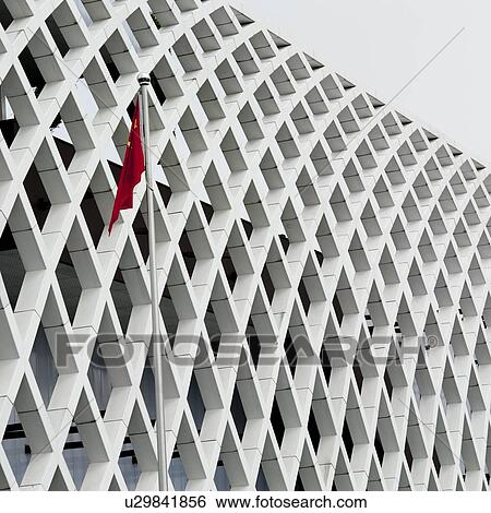 Stock Photograph - French pavilion at Shanghai World Expo, Shanghai, China. Fotosearch
