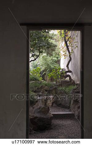 Stock Photo - Lingering Garden, Suzhou, Jiangsu Province, China. Fotosearch