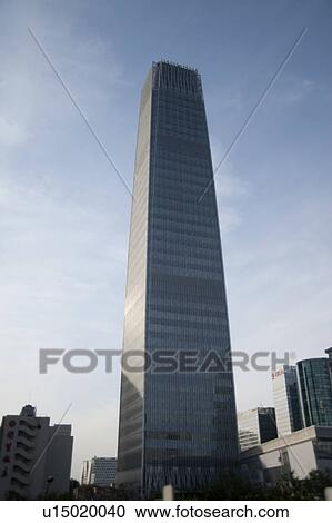 Low angle view of World Trade Center, Chaoyang District, Beijing, China View Large Photo Image Stock Image - Low angle view of World Trade Center, Chaoyang District, Beijing, China. Fotosearch