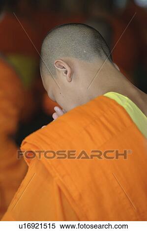 Novice monk praying at Wat Sri Soda, Chiang Mai, Thailand View Large Photo Image Stock Photography - Novice monk praying at Wat Sri Soda, Chiang Mai, Thailand. Fotosearch