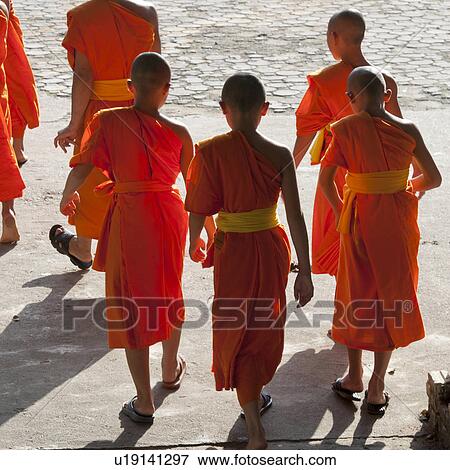 Novice monks at Wat Sri Soda, Chiang Mai, Thailand View Large Photo Image Stock Photo - Novice monks at Wat Sri Soda, Chiang Mai, Thailand. Fotosearch