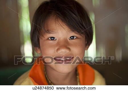 Portrait of a girl smiling, Chiang Dao, Chiang Mai Province, Thailand View Large Photo Image Stock Image - Portrait of a girl smiling, Chiang Dao, Chiang Mai Province, Thailand. Fotosearch