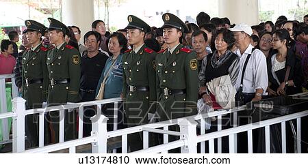 Security guards with tourists at Shanghai World Expo, Shanghai, China View Large Photo Image Stock Image - Security guards with tourists at Shanghai World Expo, Shanghai, China. Fotosearch
