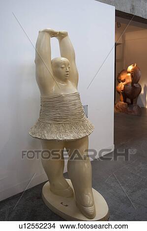 Statue in the Ke Center for the Contemporary Arts, Shanghai, China View Large Photo Image Picture - Statue in the Ke Center for the Contemporary Arts, Shanghai, China. Fotosearch