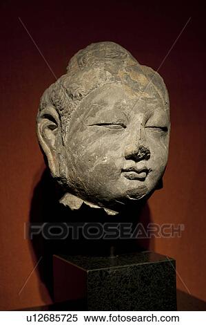 Stock Photography - Statue of Buddha in the Shanghai Museum, Shanghai, China. Fotosearch