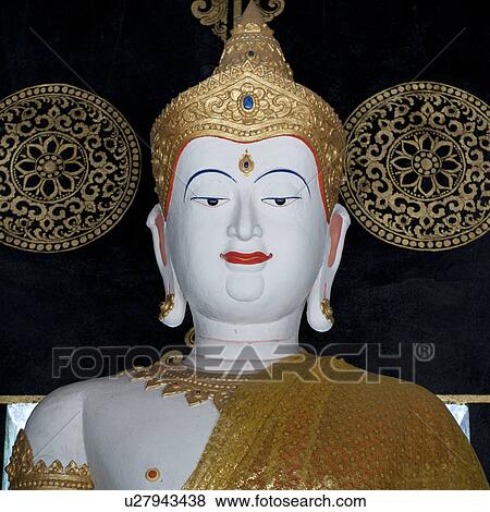 Statue of Buddha in Wat Chedi Luang, Chiang Mai, Thailand View Large Photo Image Stock Photo - Statue of Buddha in Wat Chedi Luang, Chiang Mai, Thailand. Fotosearch