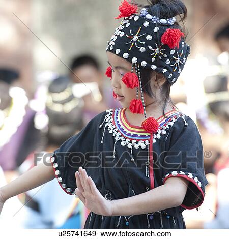 Thai girl dancing at Wat Phrathat Doi Suthep, Chiang Dao, Chiang Mai Province, Thailand View Large Photo Image Stock Photo - Thai girl dancing at Wat Phrathat Doi Suthep, Chiang Dao, Chiang Mai Province, Thailand. Fotosearch