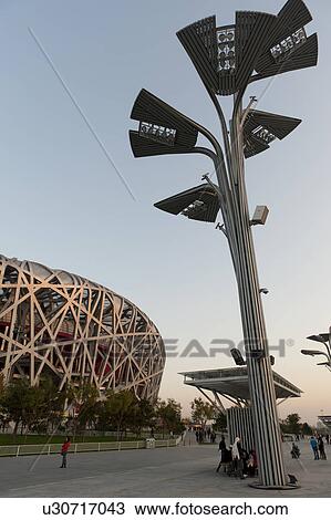 Tourists in Beijing National Stadium, Olympic Green, Beijing, China View Large Photo Image Stock Image - Tourists in Beijing National Stadium, Olympic Green, Beijing, China. Fotosearch