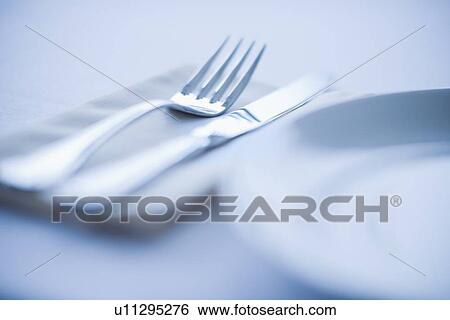 Close-up of place setting View Large Photo Image Stock Photograph - Close-up of place setting. Fotosearch
