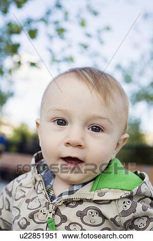 Portrait of baby boy (0-1 years) View Large Photo Image Stock Image - Portrait of baby boy (0-1 years). Fotosearch