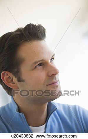Portrait of mid adult man View Large Photo Image Stock Image - Portrait of mid adult man. Fotosearch
