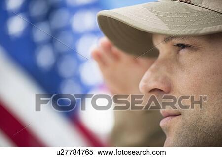 Profile of US army soldier View Large Photo Image Stock Photography - Profile of US army soldier. Fotosearch