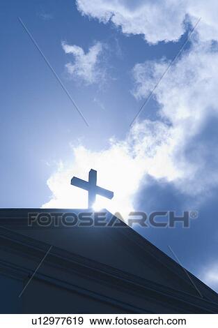 Stock Photo - Puerto Rico, Old San Juan, Cross on Puerto Rico San Juan Cathedral. Fotosearch