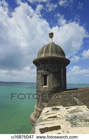 Stock Photo - Puerto Rico, Old San Juan, El Morro Fortress. Fotosearch