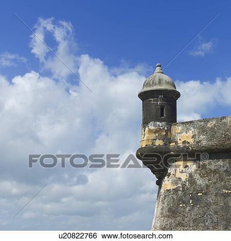 Stock Photograph - Puerto Rico, Old San Juan, El Morro Fortress. Fotosearch
