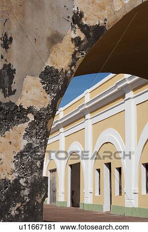 Puerto Rico, Old San Juan, section of El Morro Fortress View Large Photo Image Stock Image - Puerto Rico, Old San Juan, section of El Morro Fortress. Fotosearch