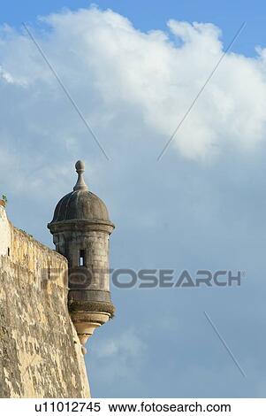 Puerto Rico, Old San Juan, section of El Morro Fortress View Large Photo Image Stock Photography - Puerto Rico, Old San Juan, section of El Morro Fortress. Fotosearch