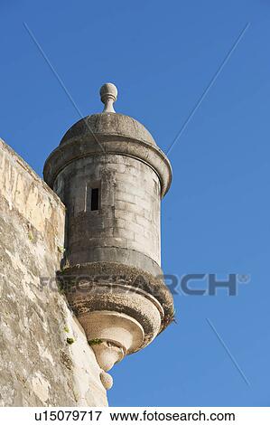 Puerto Rico, Old San Juan, turret of El Morro Fortress View Large Photo Image Stock Photo - Puerto Rico, Old San Juan, turret of El Morro Fortress. Fotosearch
