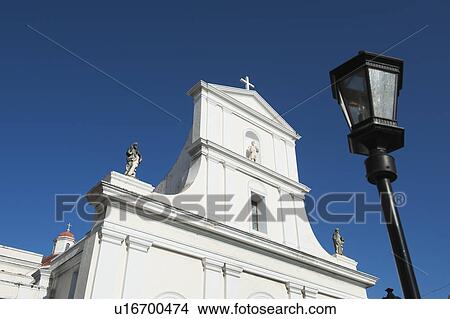 Puerto Rico, Puerto Old San Juan, San Juan Cathedral View Large Photo Image Picture - Puerto Rico, Puerto Old San Juan, San Juan Cathedral. Fotosearch