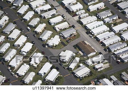 USA, Florida, Miami, Aerial view of suburban residential district View Large Photo Image Stock Image - USA, Florida, Miami, Aerial view of suburban residential district . Fotosearch