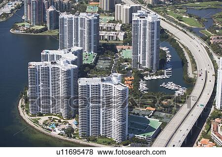 Stock Photo - USA, Florida, Miami, Cityscape . Fotosearch