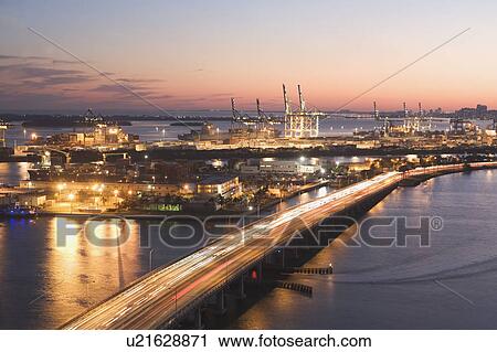 USA, Florida, Miami, Cityscape with coastline View Large Photo Image Stock Image - USA, Florida, Miami, Cityscape with coastline. Fotosearch