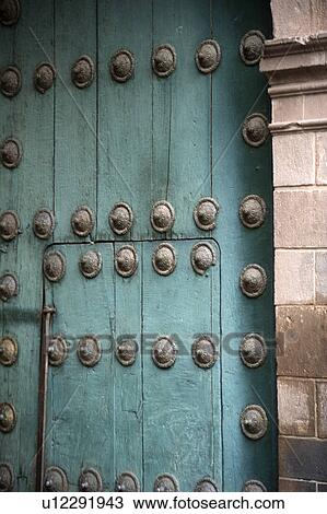 Door of Cathedral Of Santo Domingo, Plaza de Armas, Cuzco, Peru View Large Photo Image Stock Image - Door of Cathedral Of Santo Domingo, Plaza de Armas, Cuzco, Peru. Fotosearch
