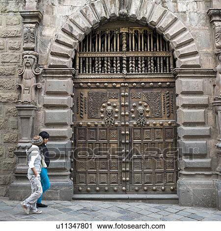 Female friends passing by a building, Sacred Valley, Cusco Region, Peru View Large Photo Image Stock Image - Female friends passing by a building, Sacred Valley, Cusco Region, Peru. Fotosearch