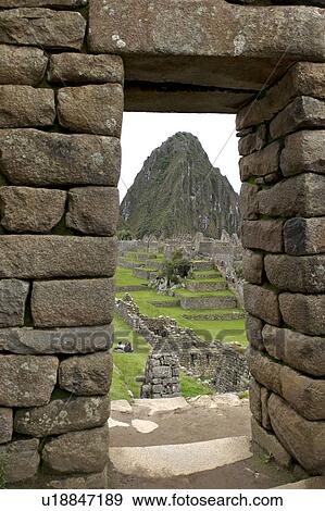 The Lost City of The Incas, Machu Picchu, Cusco Region, Peru View Large Photo Image Stock Photo - The Lost City of The Incas, Machu Picchu, Cusco Region, Peru. Fotosearch