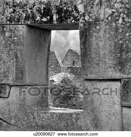 Stock Photo - The Lost City of The Incas, Machu Picchu, Cusco Region, Peru. Fotosearch