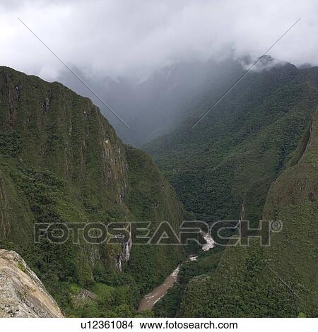 Picture - Urubamba River, Machu Picchu, Cusco Region, Peru. Fotosearch